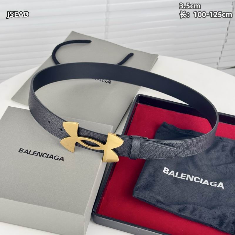 Balenciaga belt 35mmX100-125cm 8L37